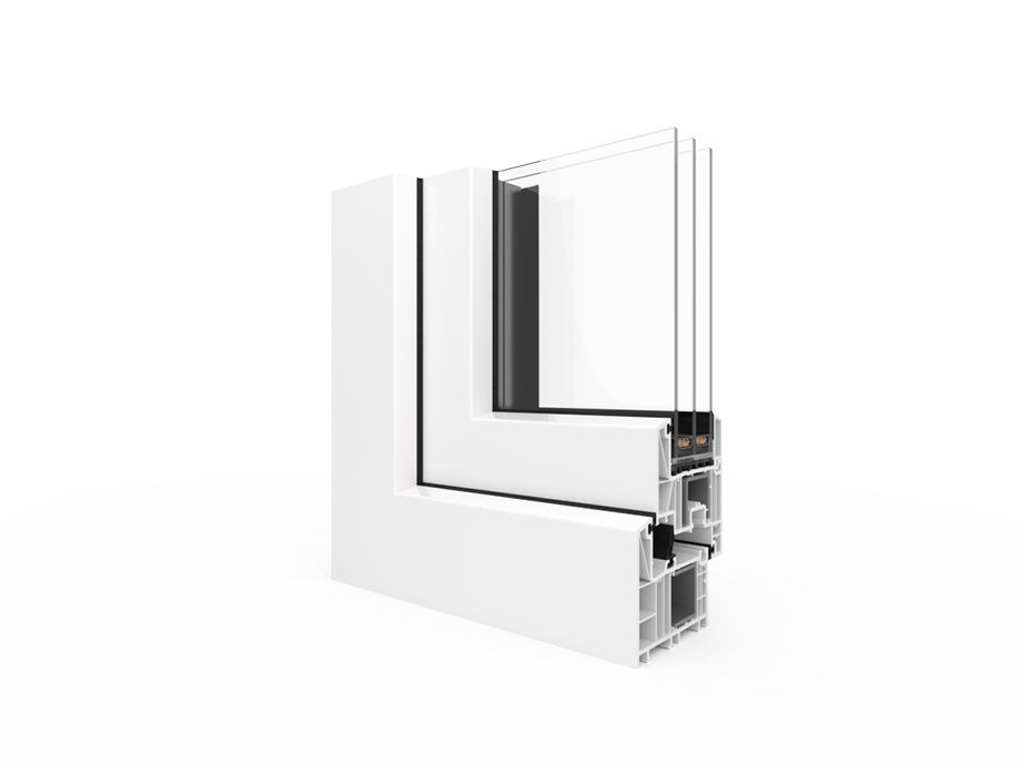 plastove okno bluevolution 82