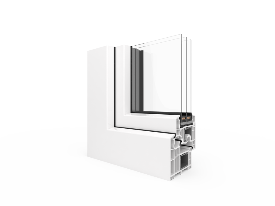 plastove okno bluevolution 92