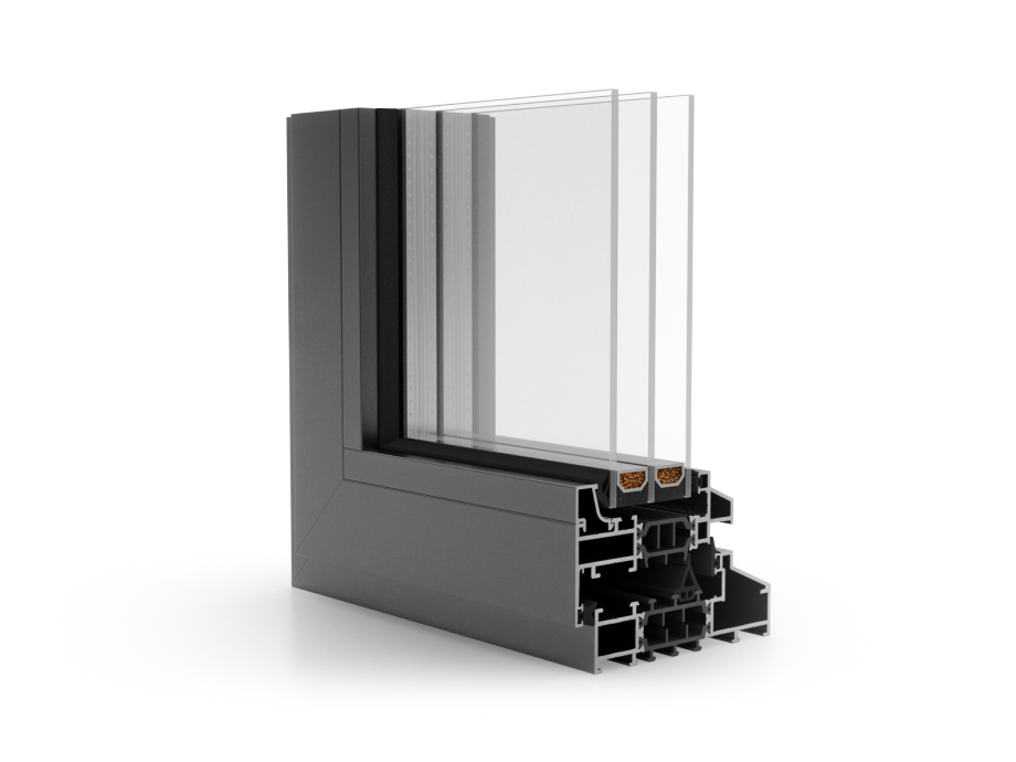 hlinikove okna slimline 38